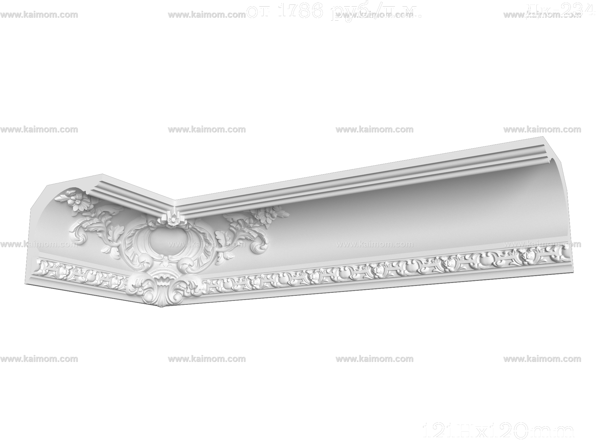 石膏线条3D模型-1