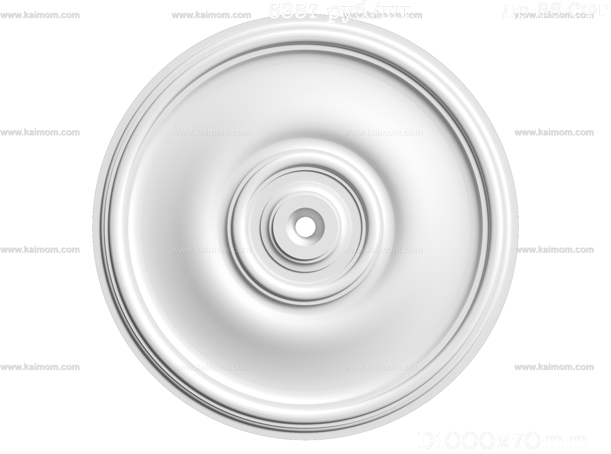 欧式古典雕花灯池3D模型-1