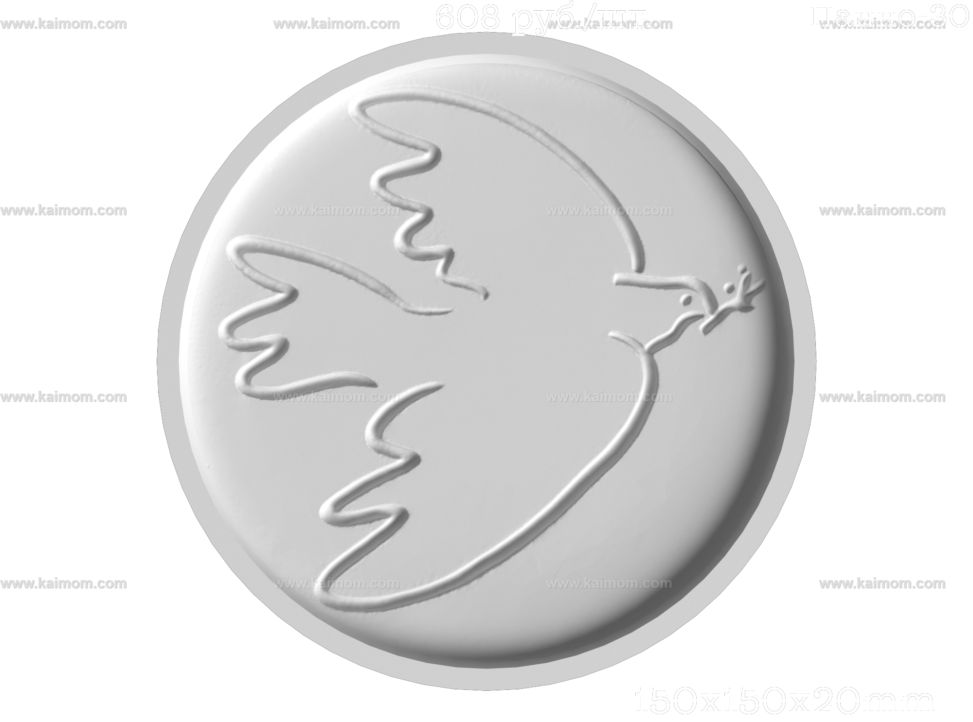 欧式浮雕3D模型-1