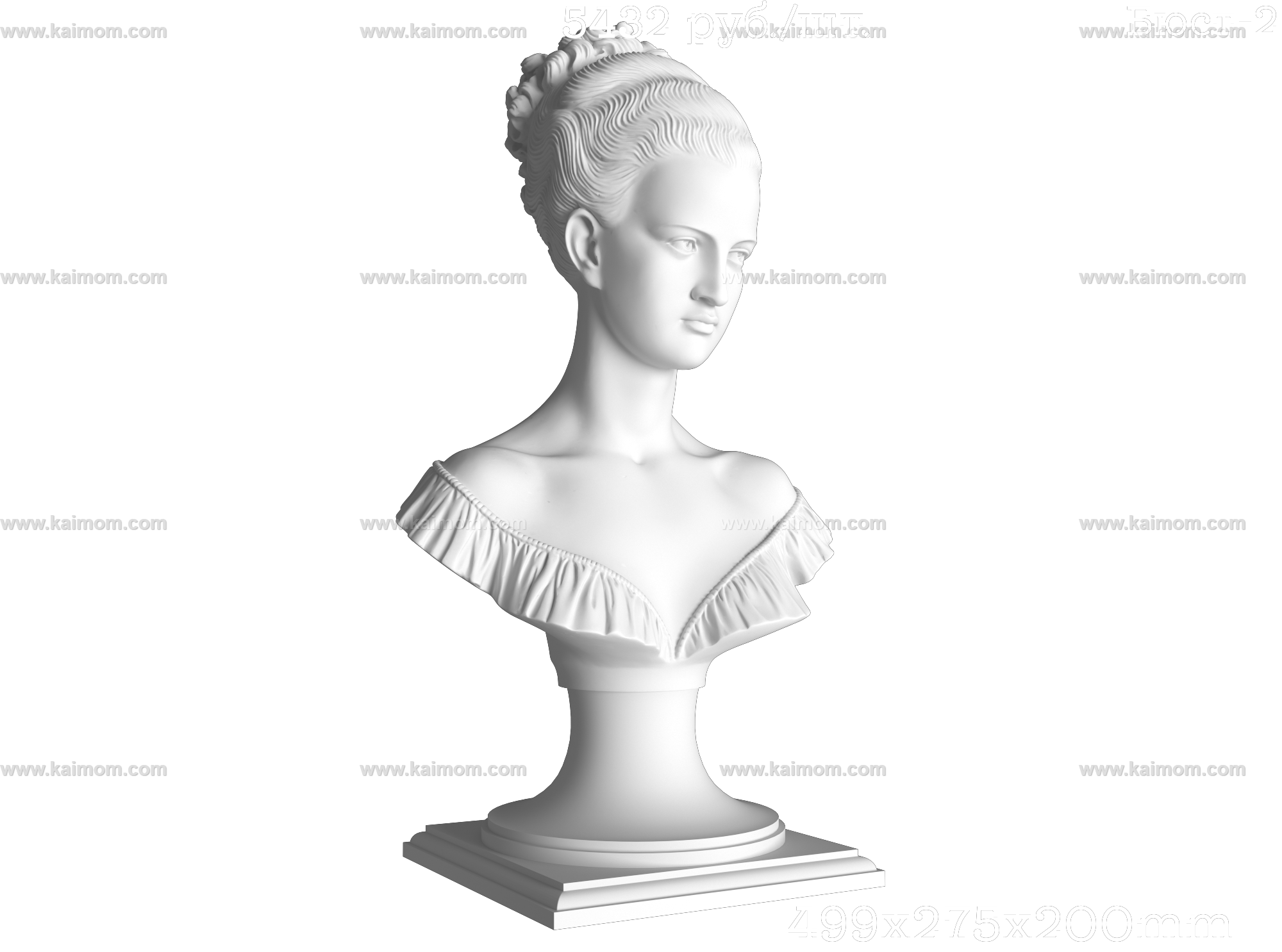 欧式石膏雕像3D模型-1