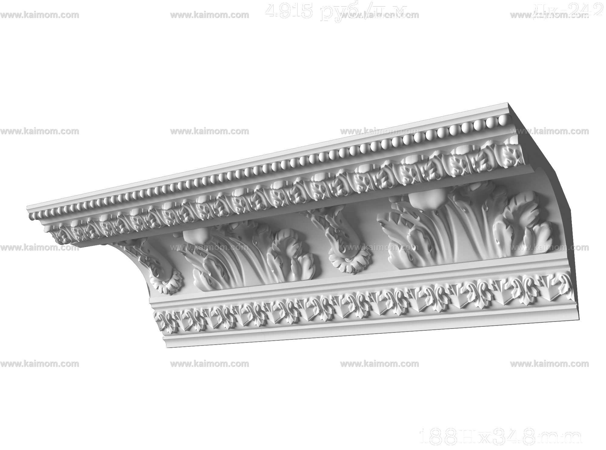 石膏线条3D模型-1