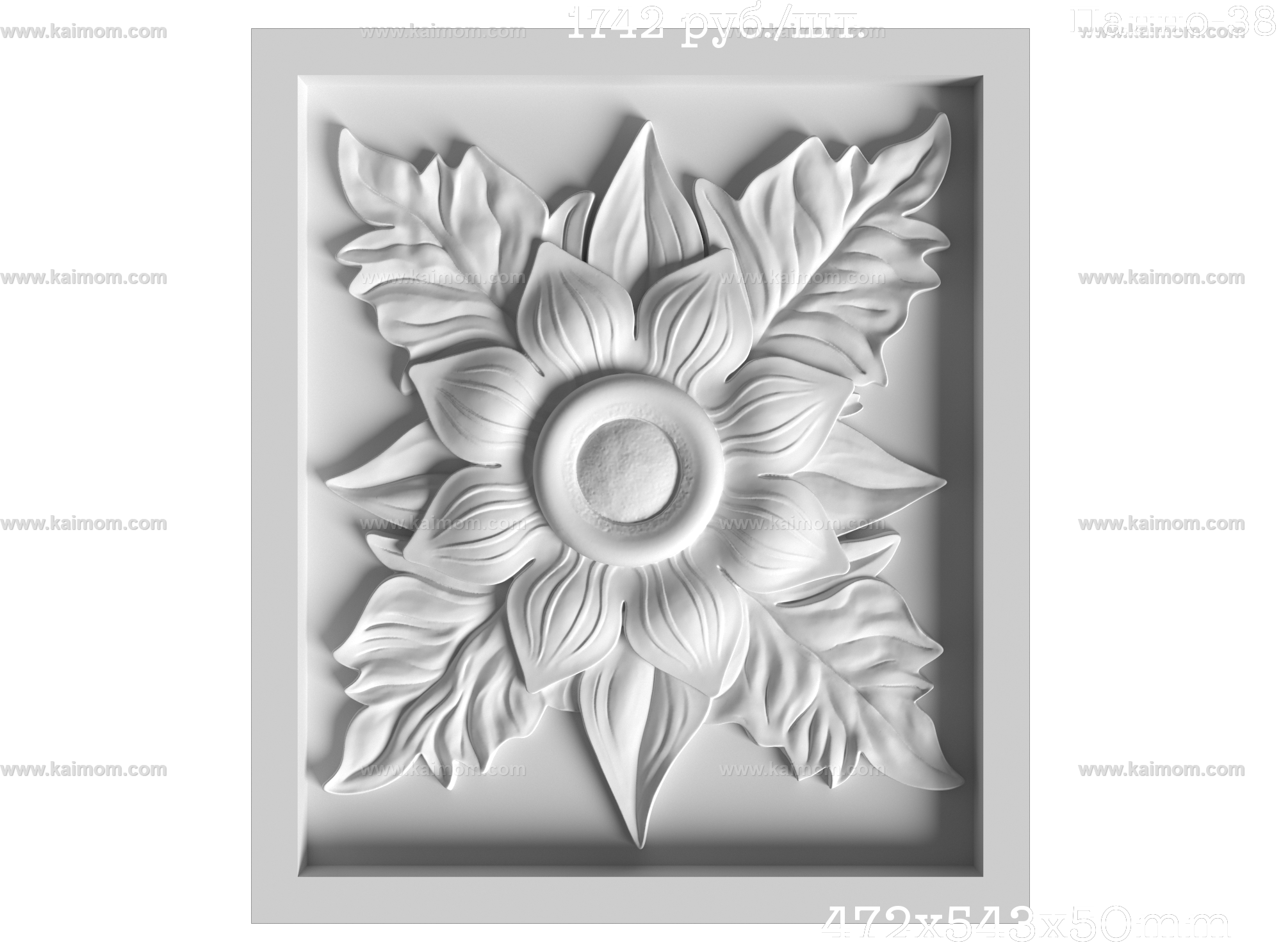 欧式浮雕3D模型-1