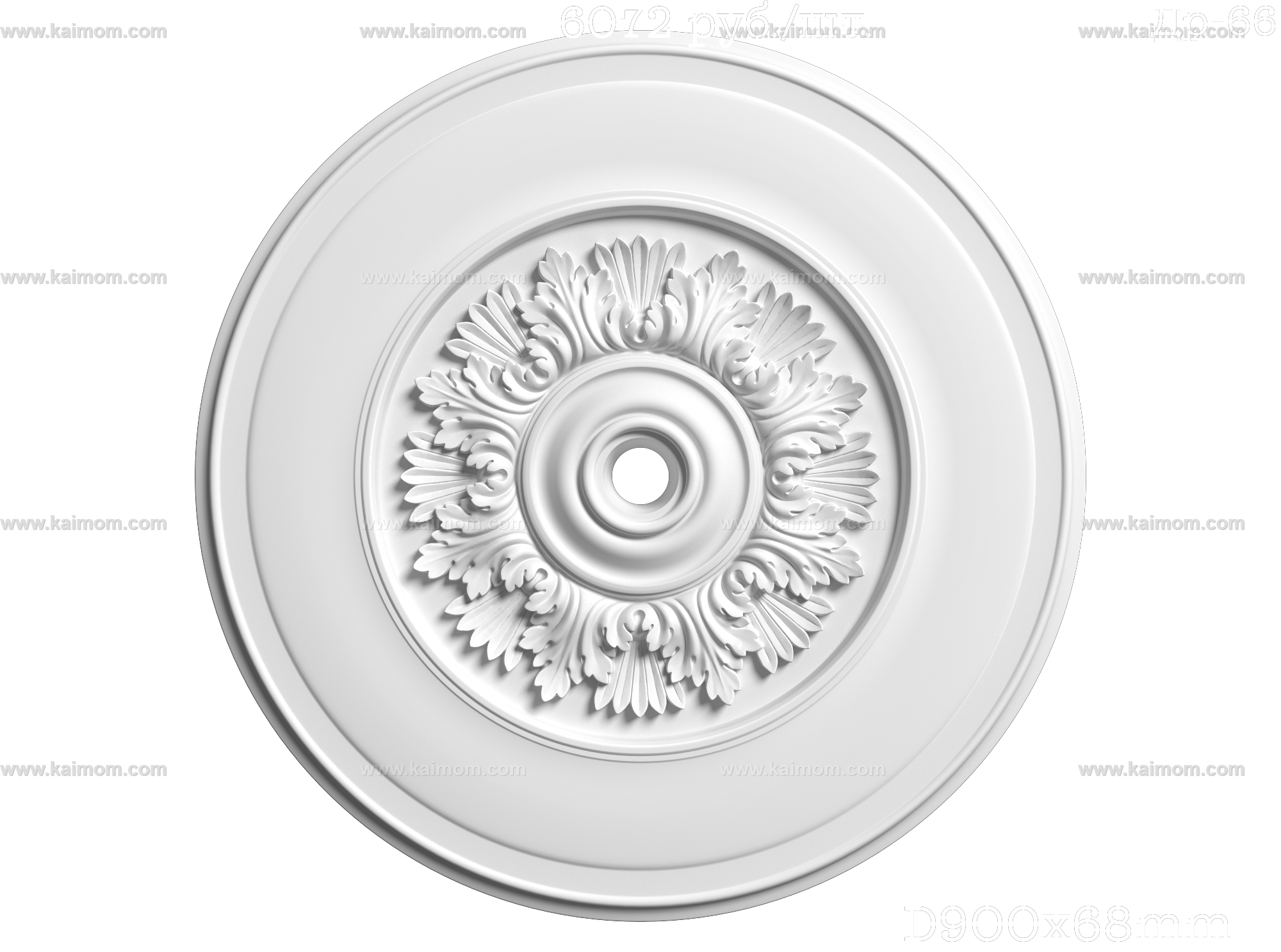 欧式古典雕花灯池3D模型-1
