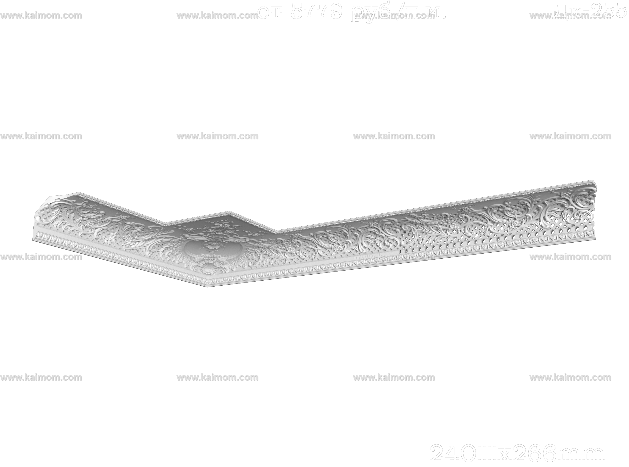 石膏线条3D模型-1
