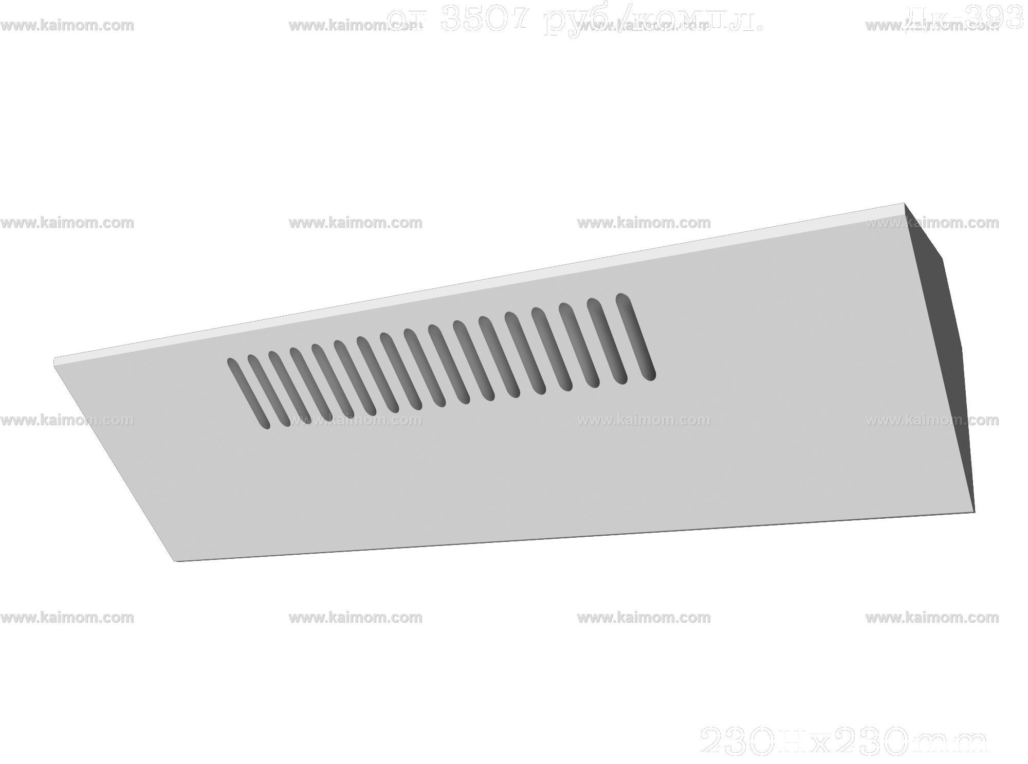 石膏线条3D模型-1
