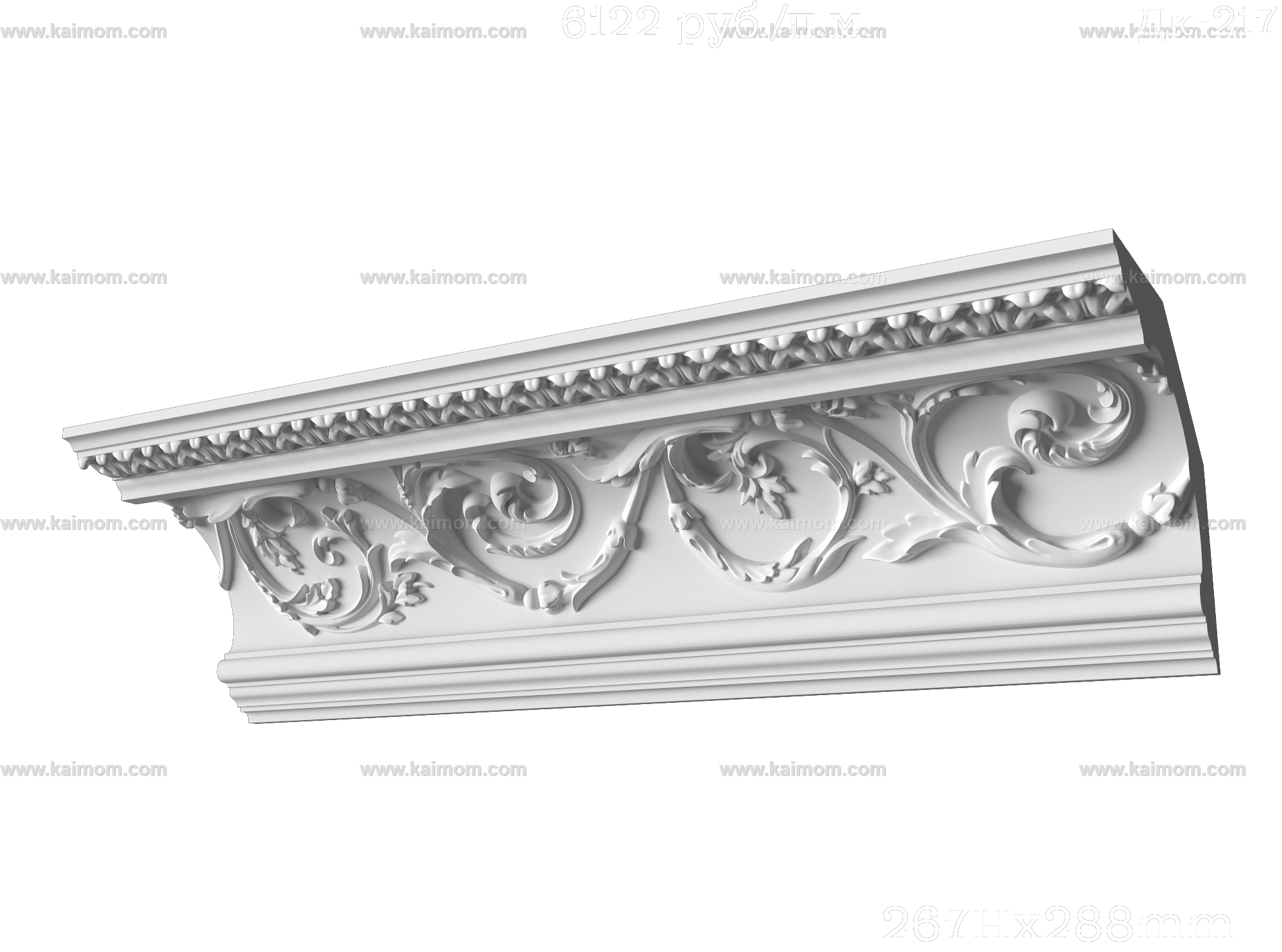 石膏线条3D模型-1