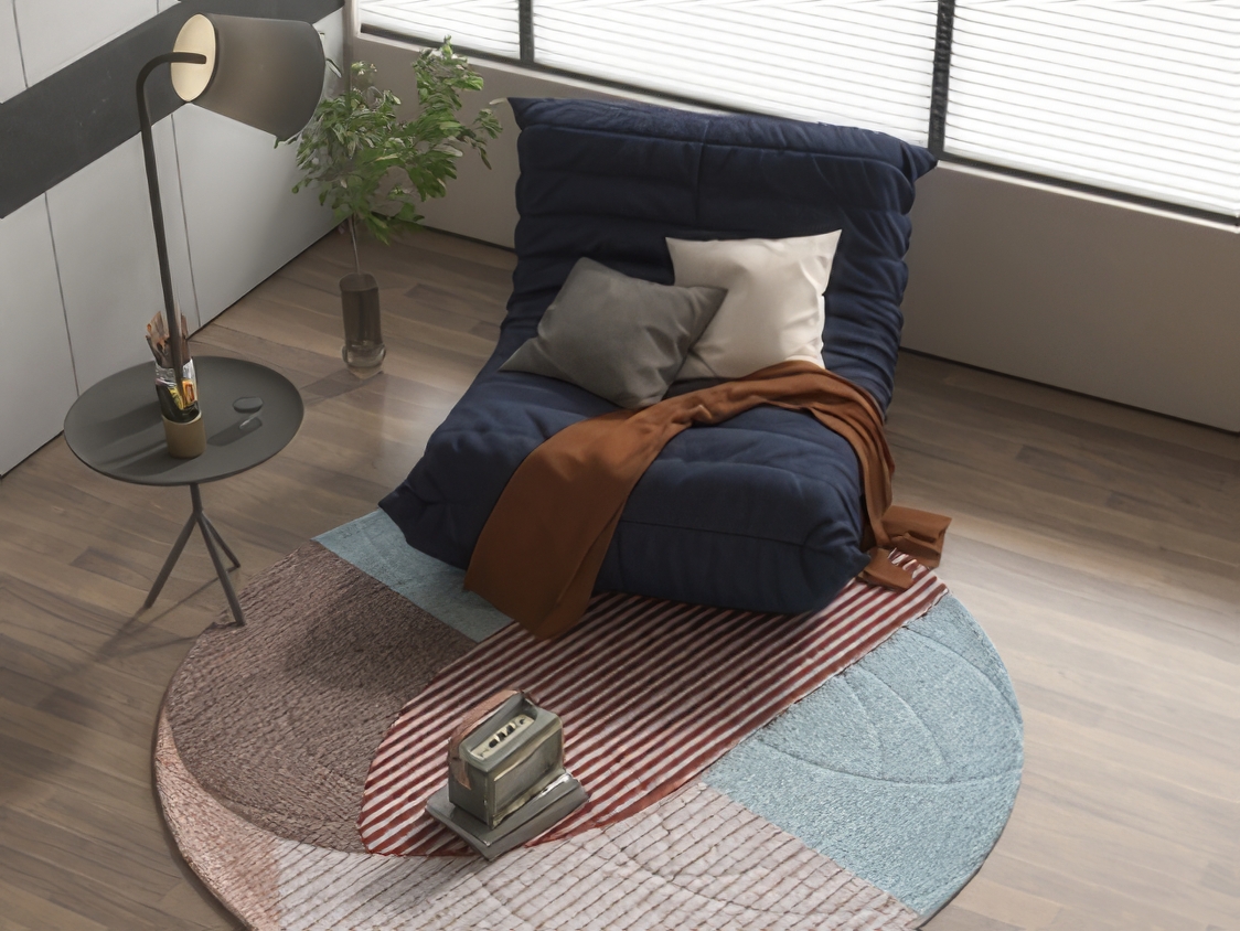 懒人沙发3D模型-1