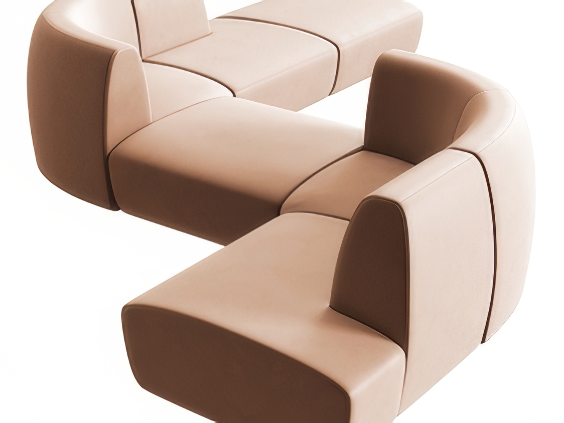 异形沙发3D模型-1