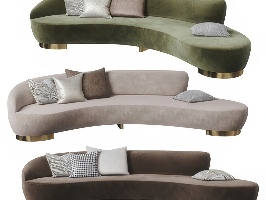 异形沙发3D模型-1