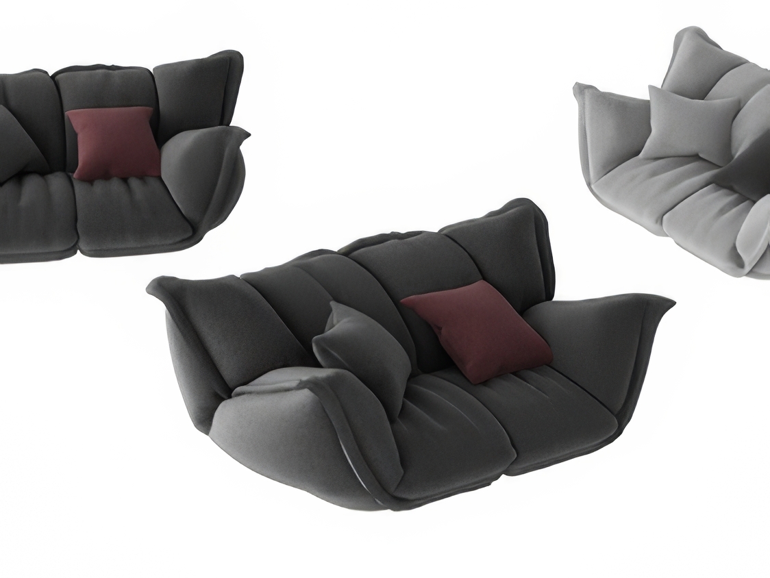 懒人沙发3D模型-1