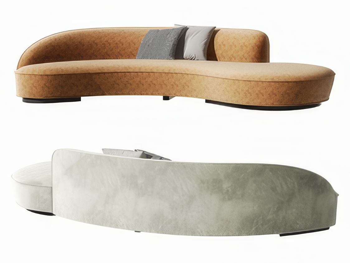 异形沙发3D模型-1