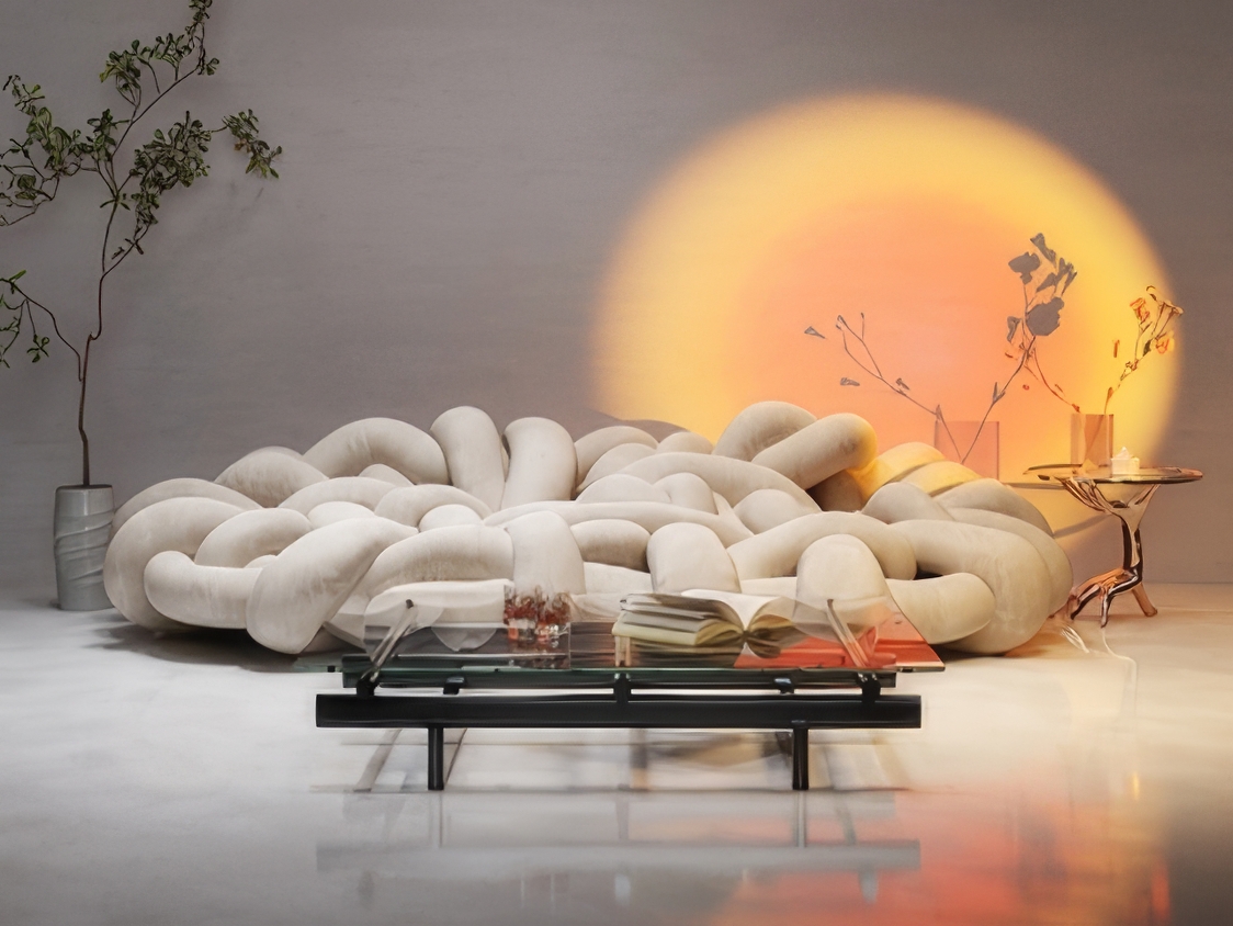 异形沙发3D模型-1