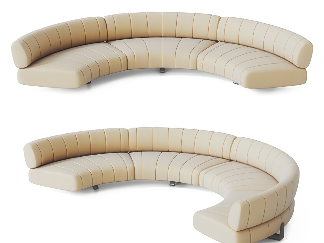 异形沙发3D模型-1