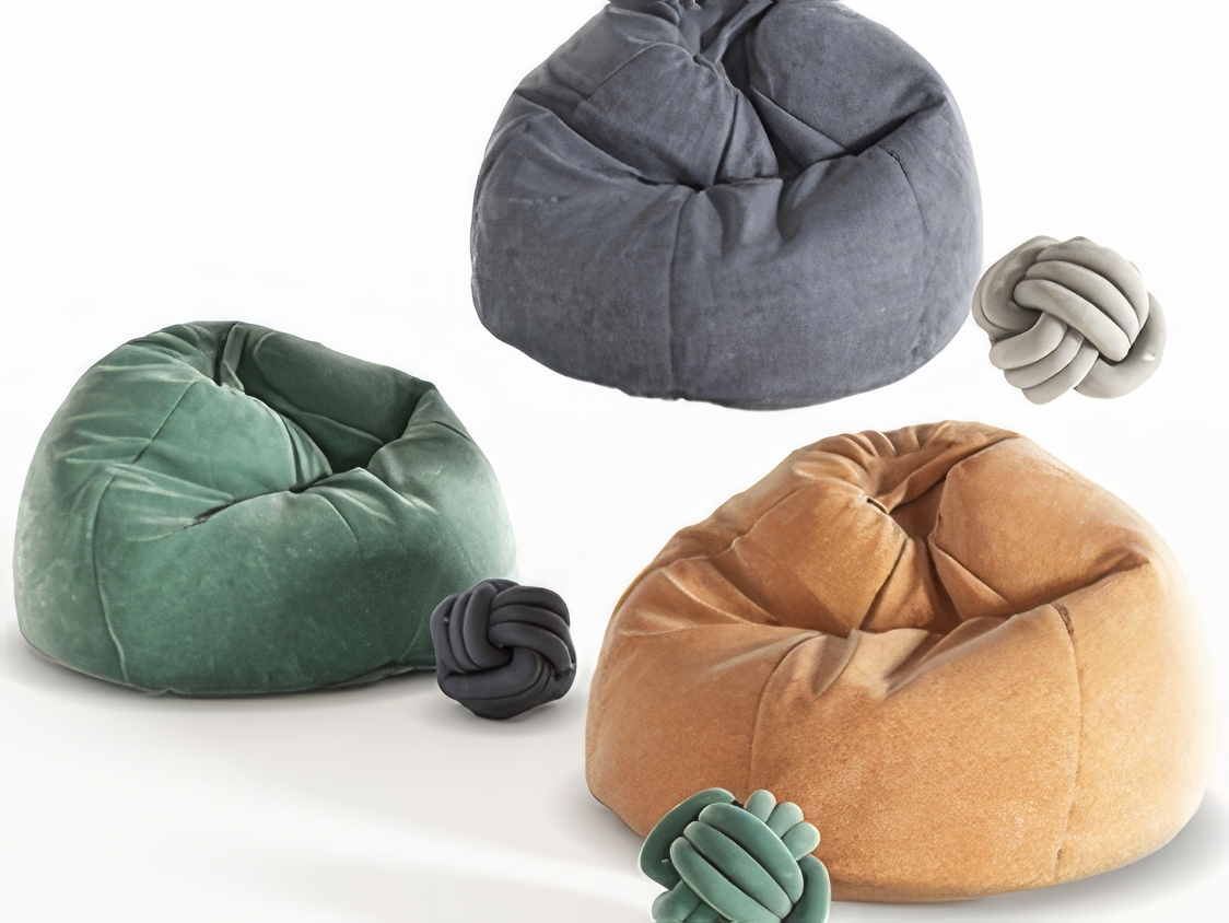 懒人沙发3D模型-1