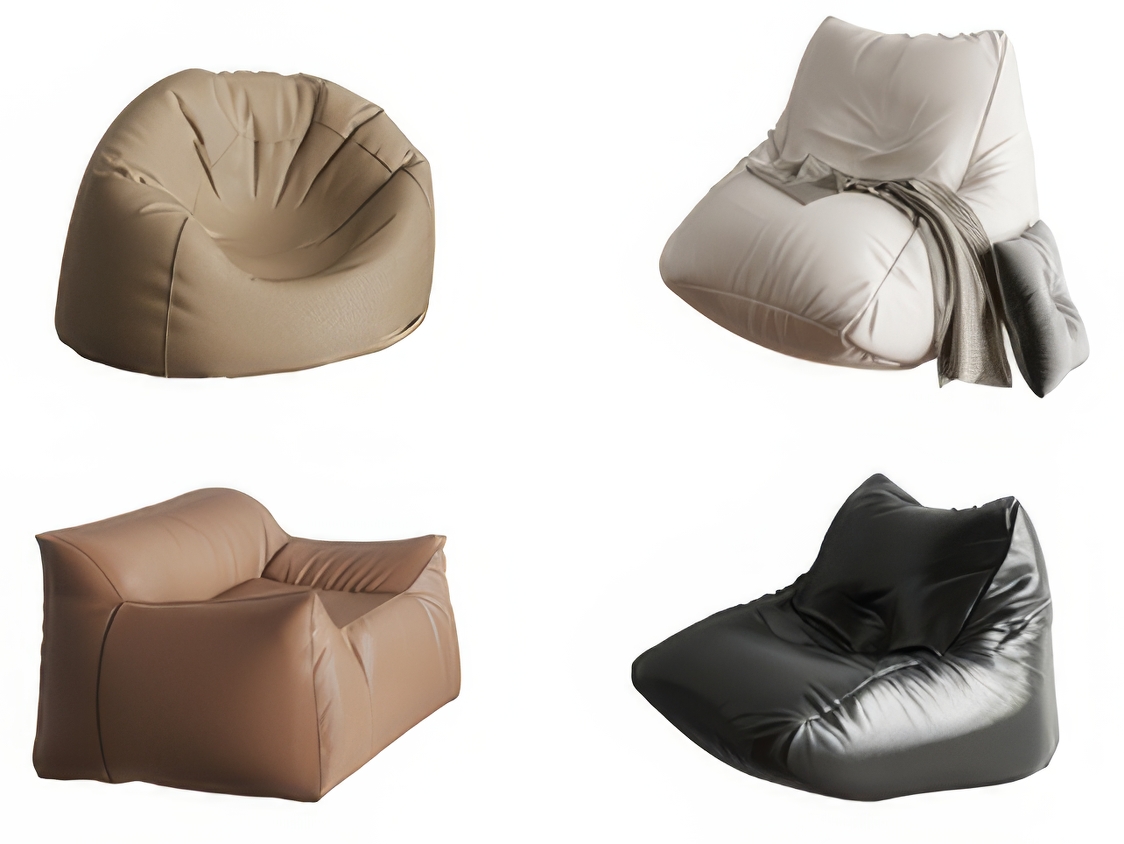 懒人沙发3D模型-1