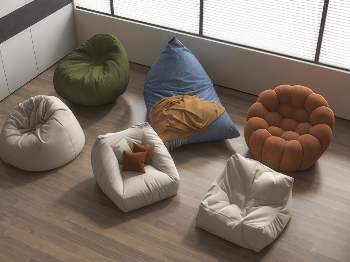 懒人沙发3D模型-1