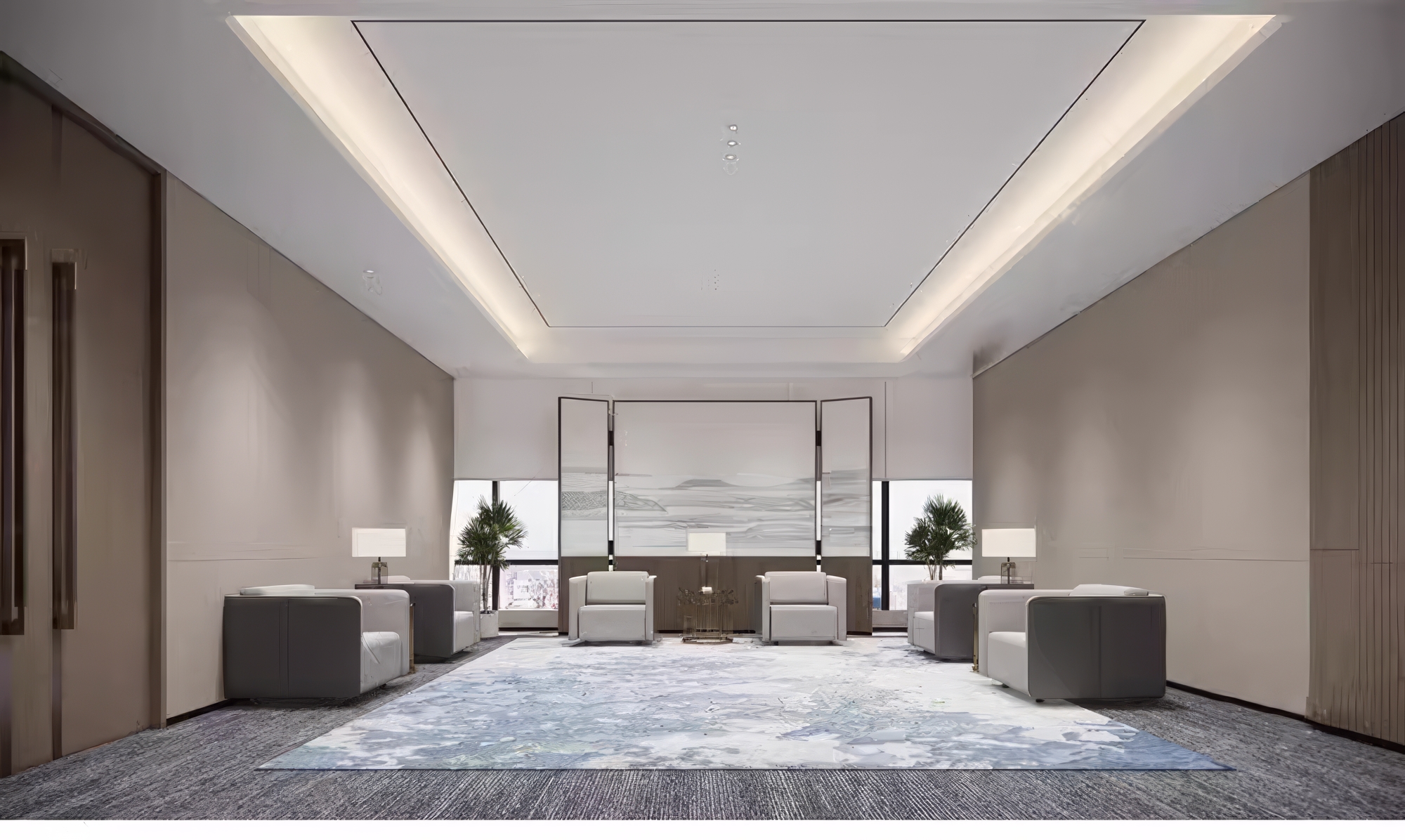 贵宾VIP接待室SU模型-1