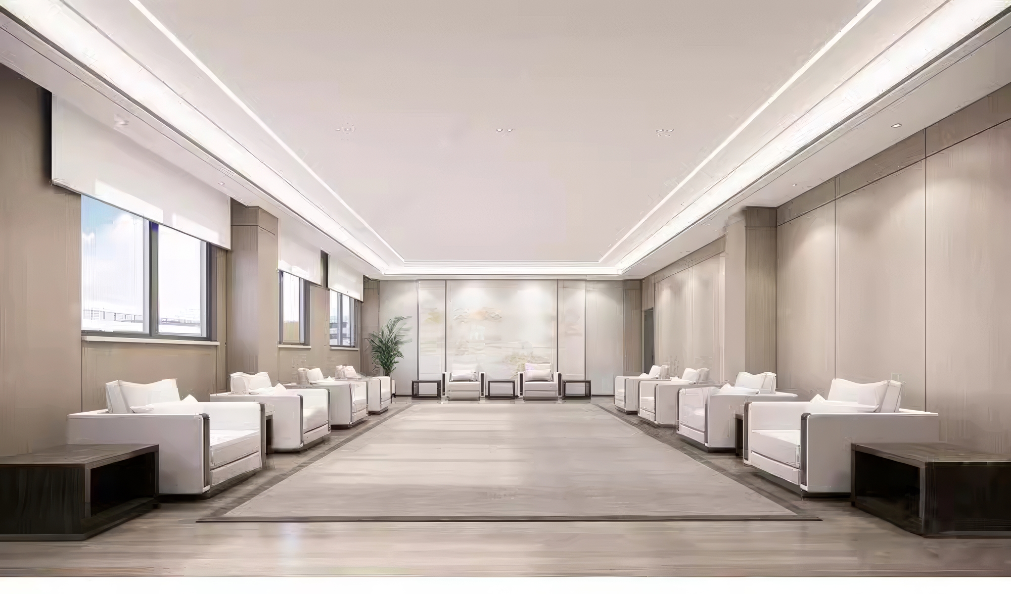 贵宾VIP接待室SU模型-1