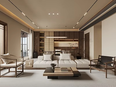 老板办公室SU模型-1