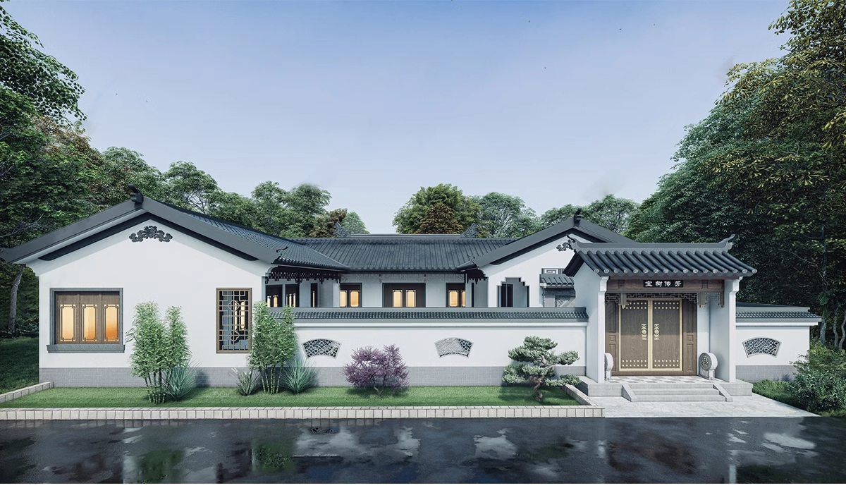四合院SU模型-1