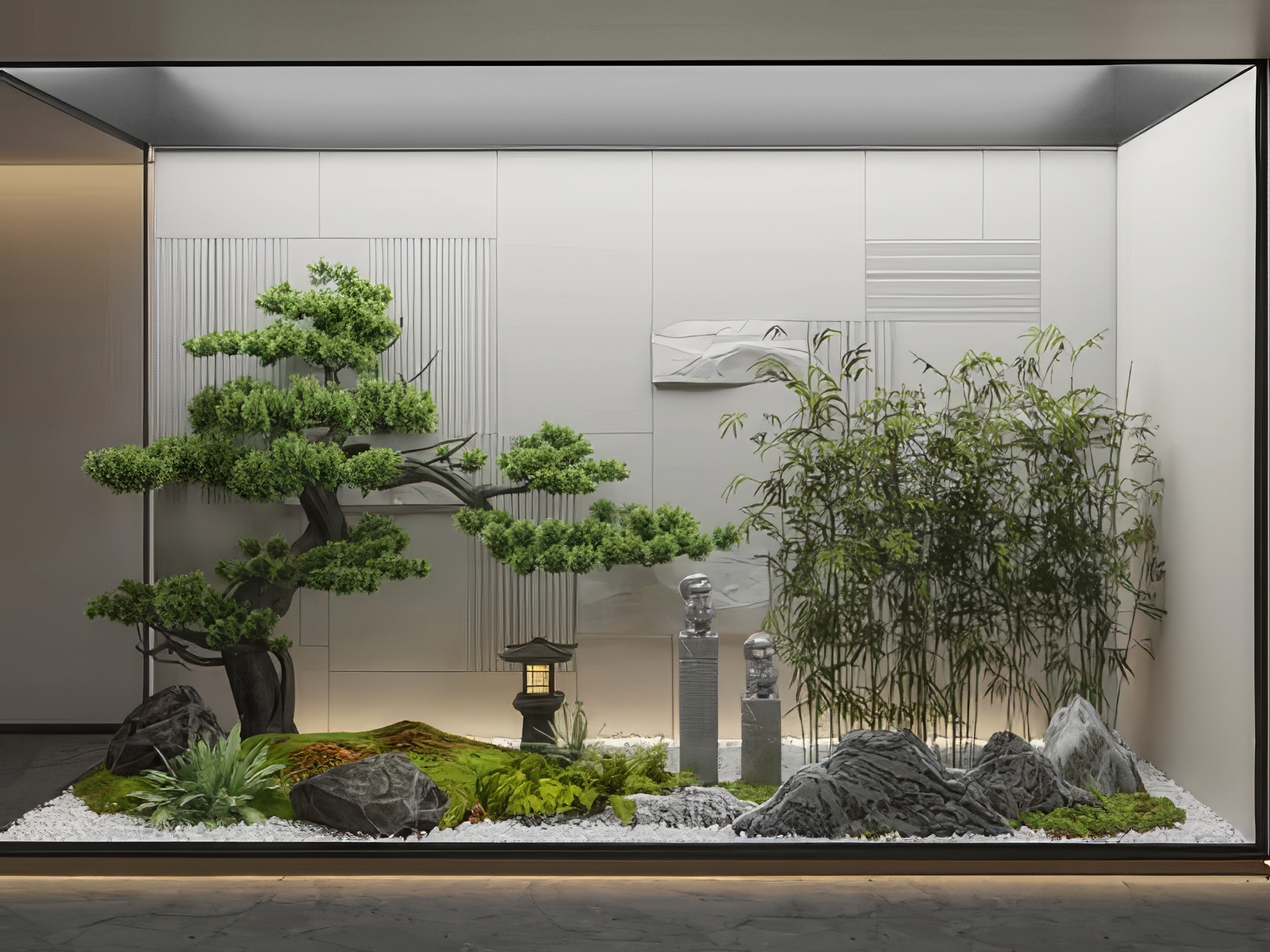 室内造景su模型-1