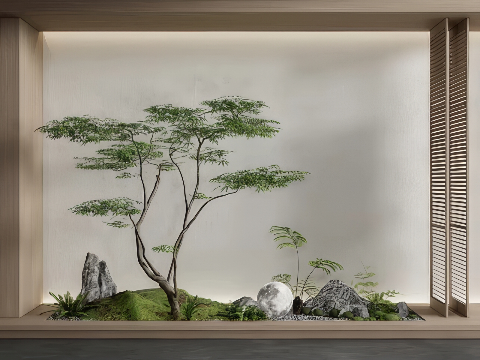 室内造景su模型-1