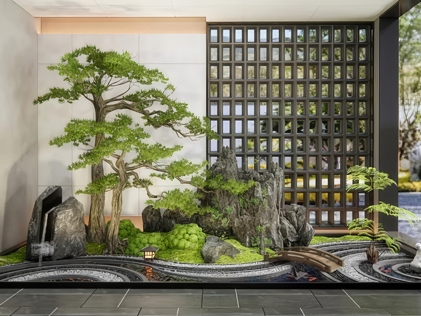 室内造景su模型-1