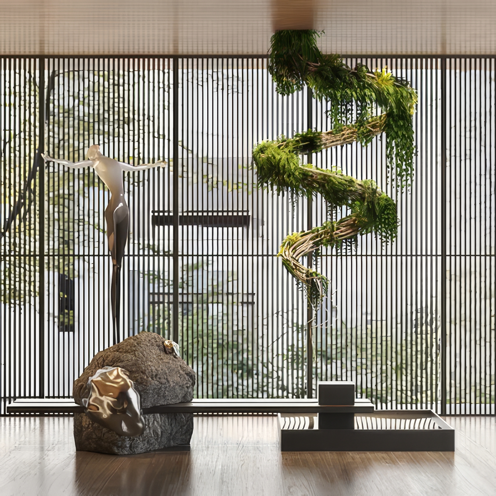 室内造景su模型-1