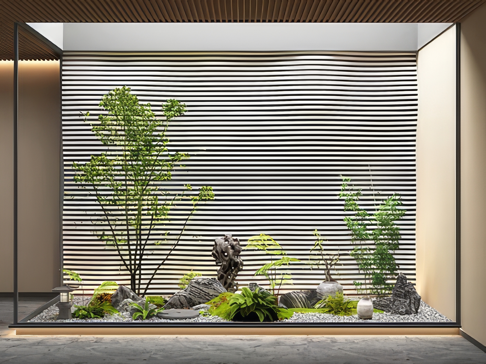 室内造景su模型-1