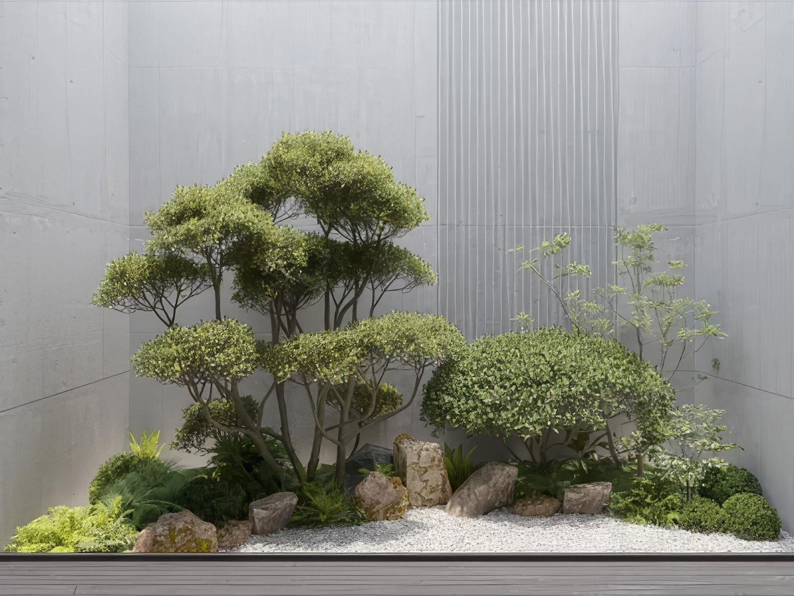 室内造景su模型-1