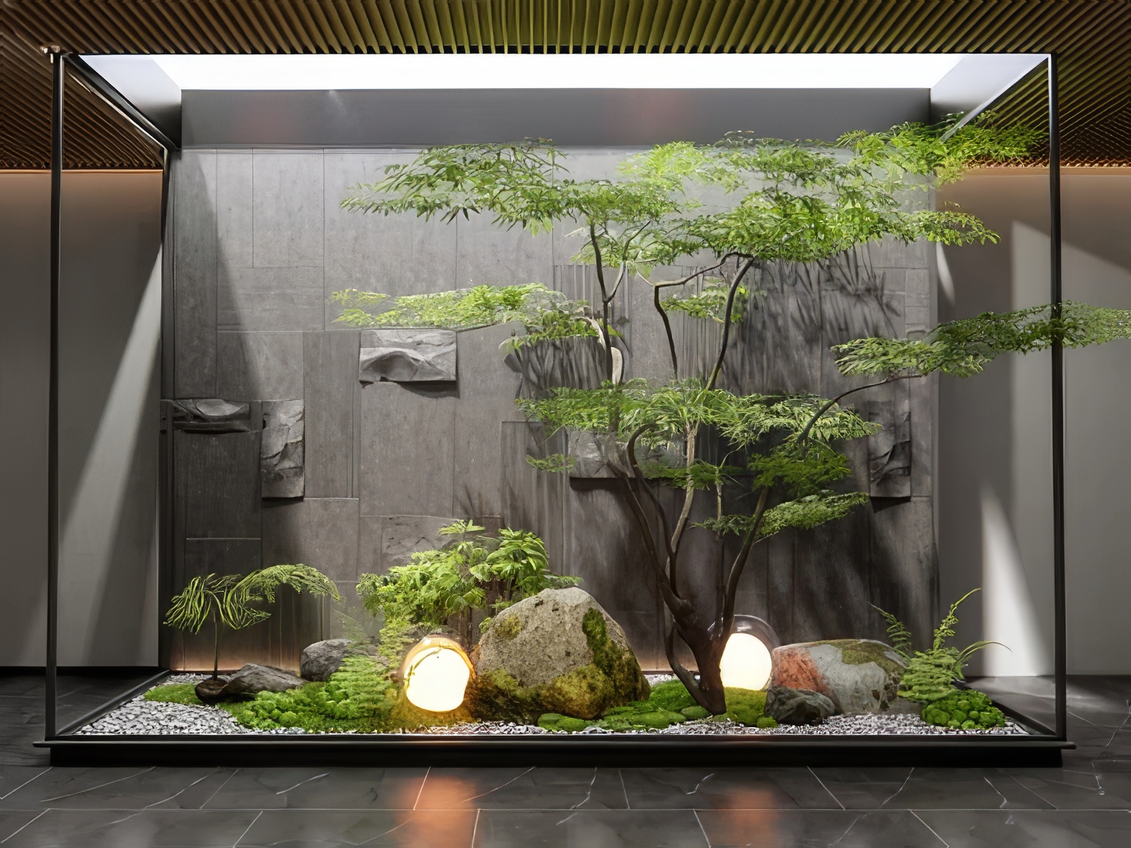 室内造景su模型-1