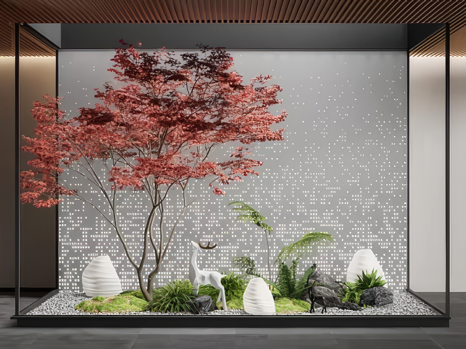 室内造景su模型-1