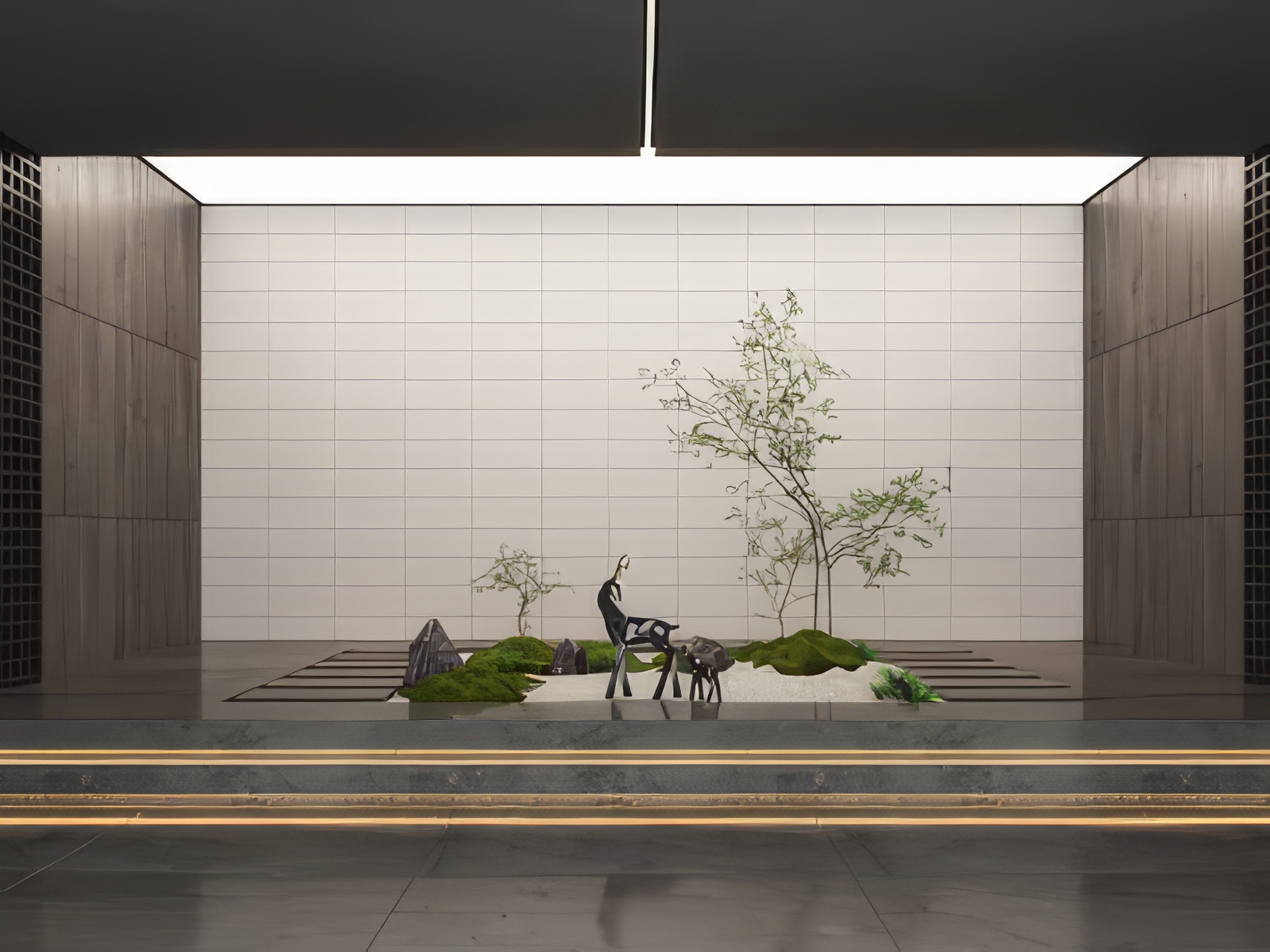 室内造景su模型-1
