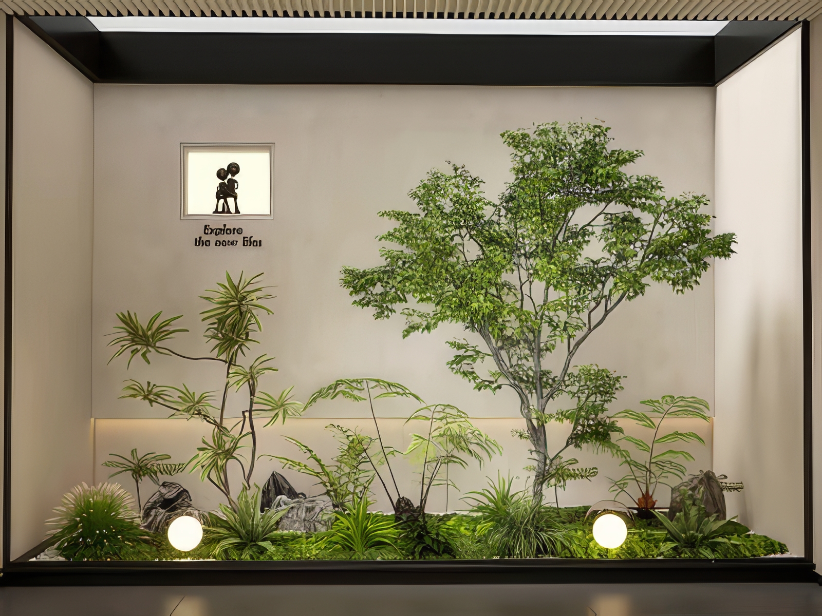 室内造景su模型-1