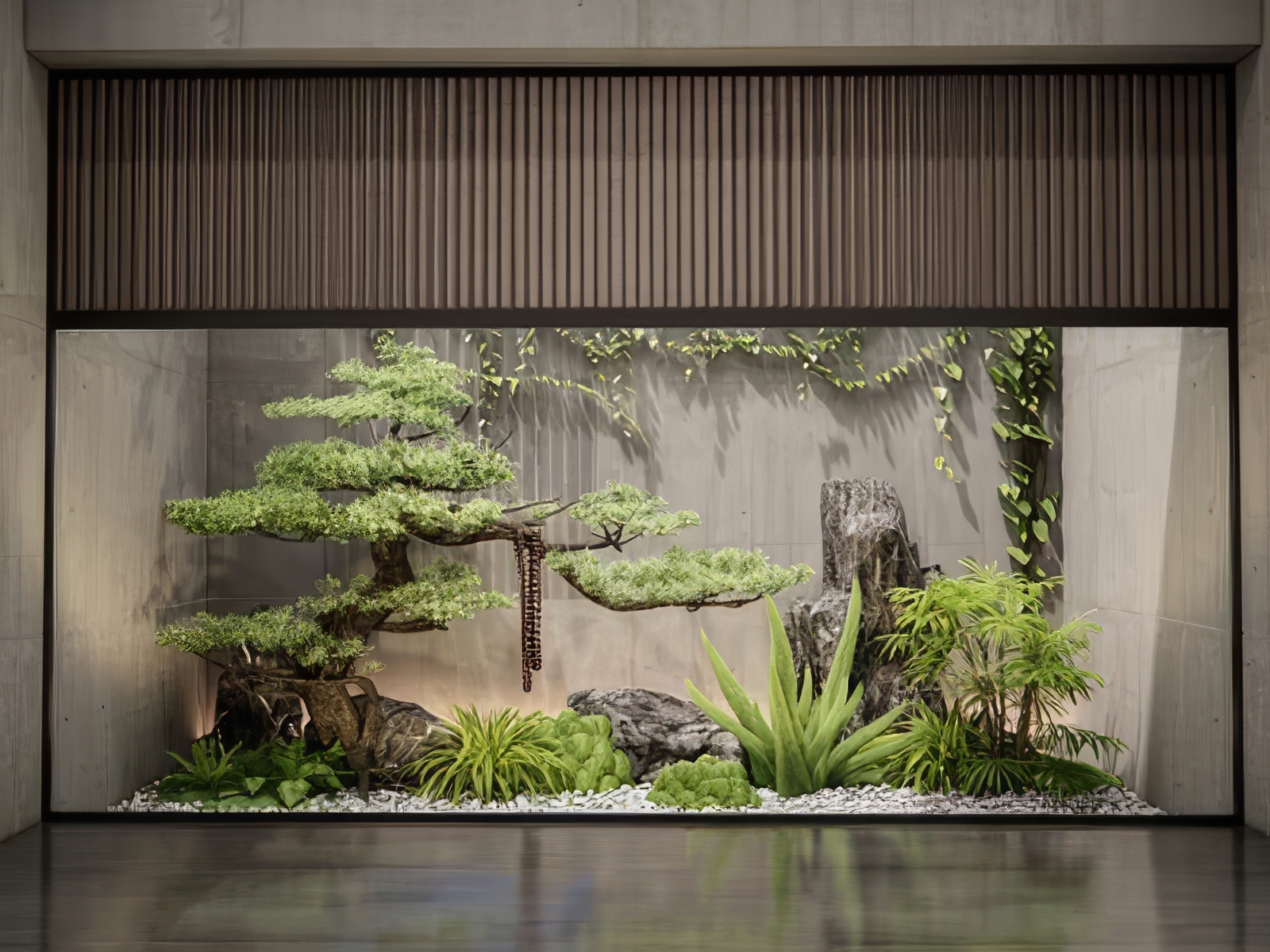 室内造景su模型-1