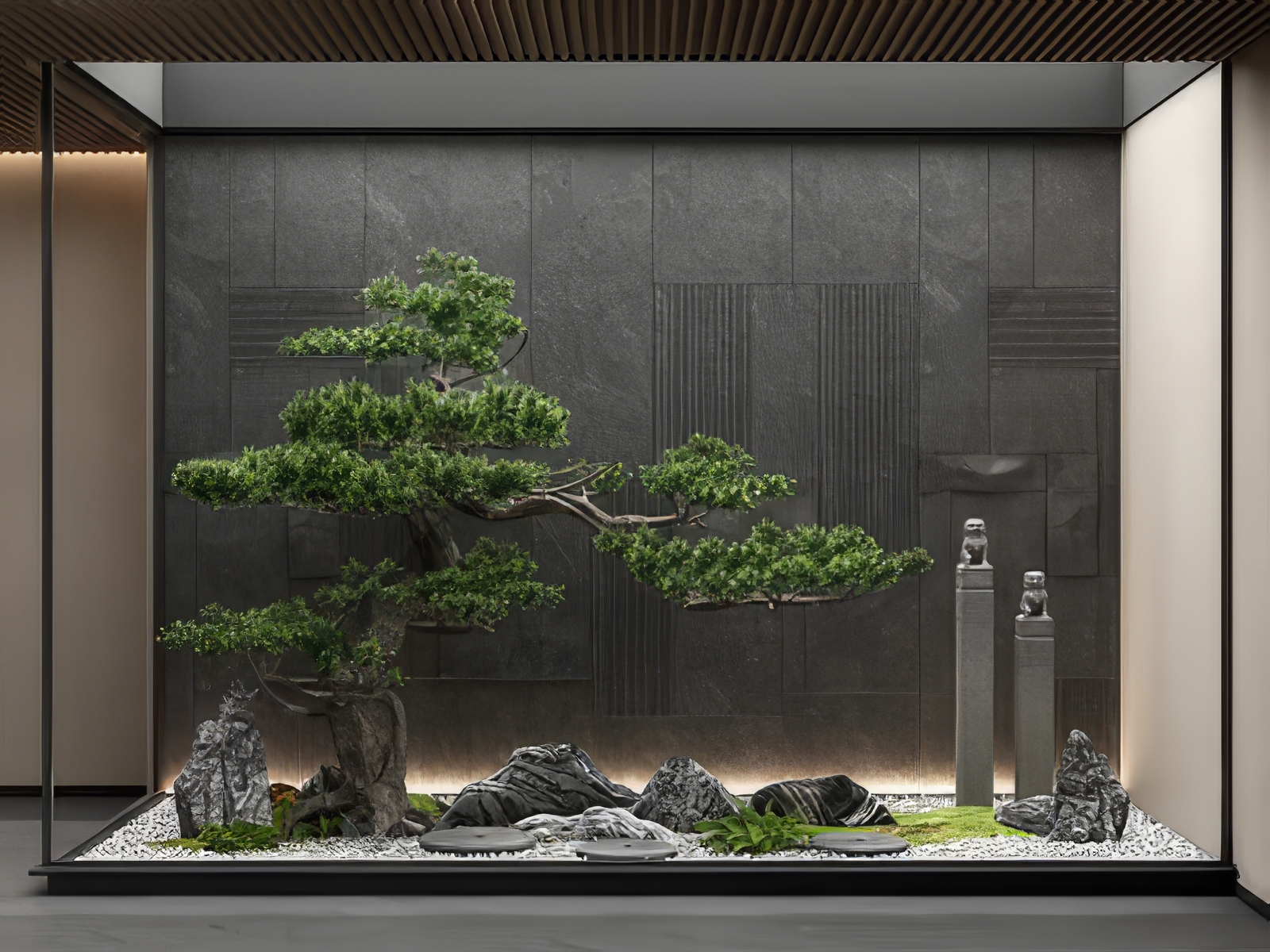 室内造景su模型-1