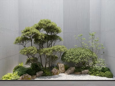 室内造景su模型-1