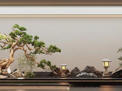 室内造景SU模型-1