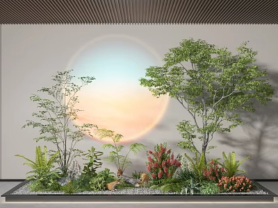 室内造景SU模型-1