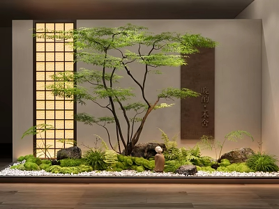 室内造景su模型-1