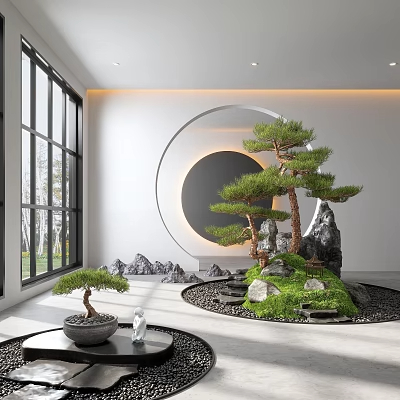 室内造景su模型-1