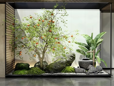 室内造景su模型-1