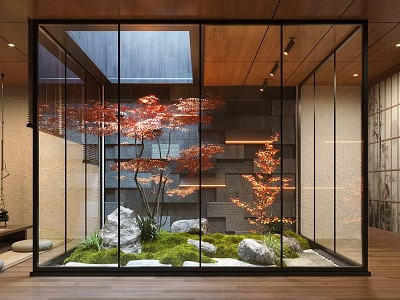 室内造景su模型-1
