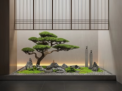 室内造景su模型-1